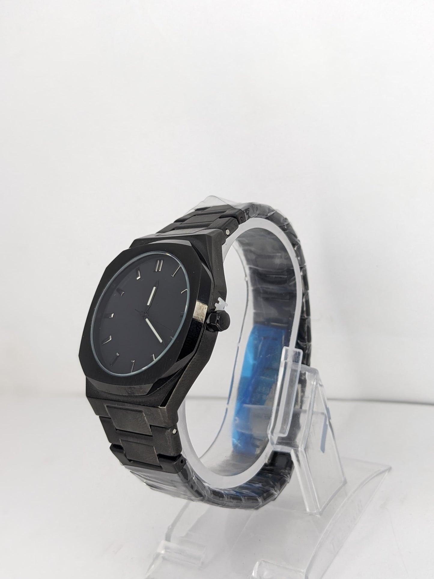 Black Aura – Men’s Signature Matte Black Stainless Steel Watch