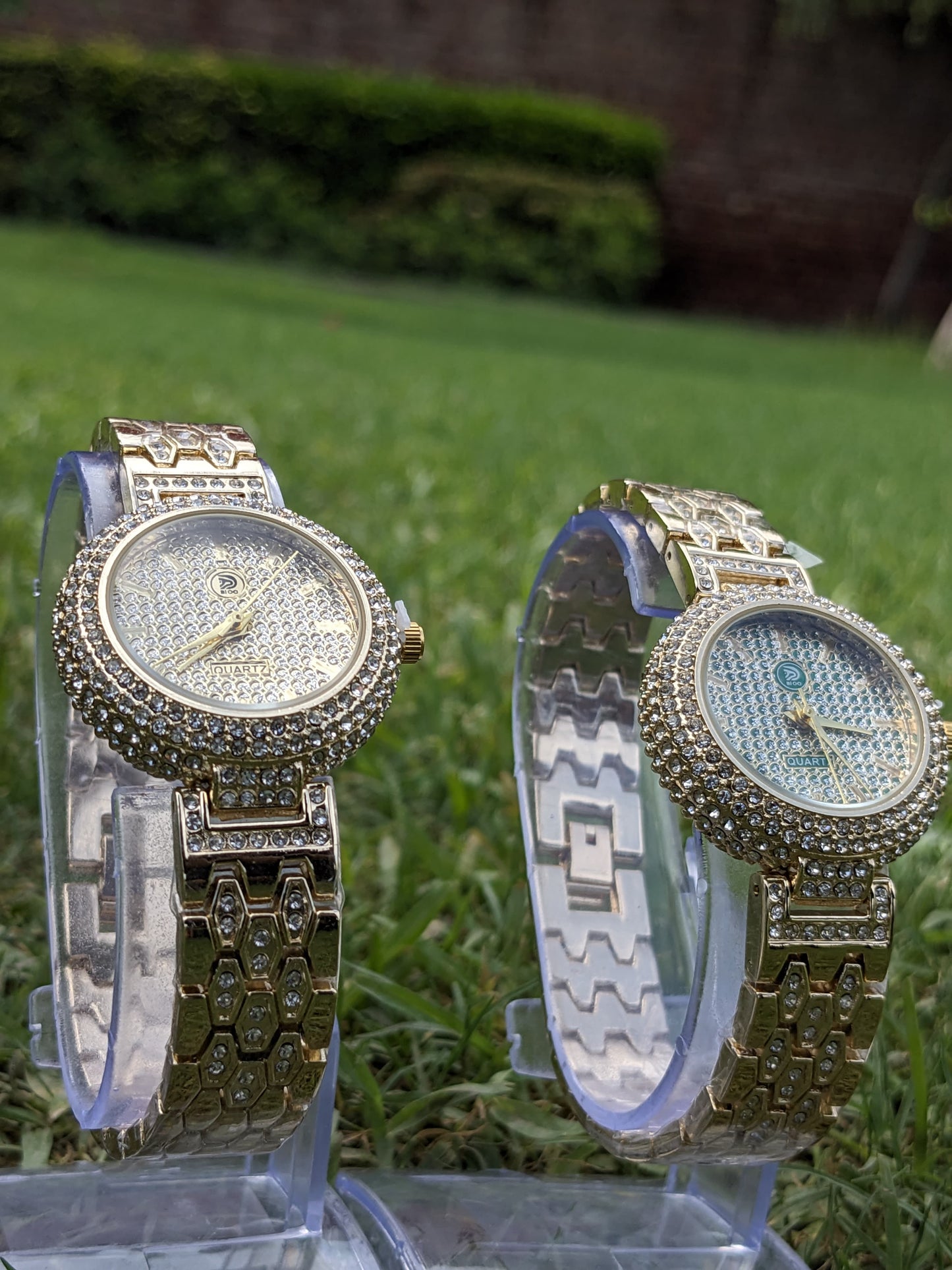 Luxury Golden Diamond-Style Women's Watch