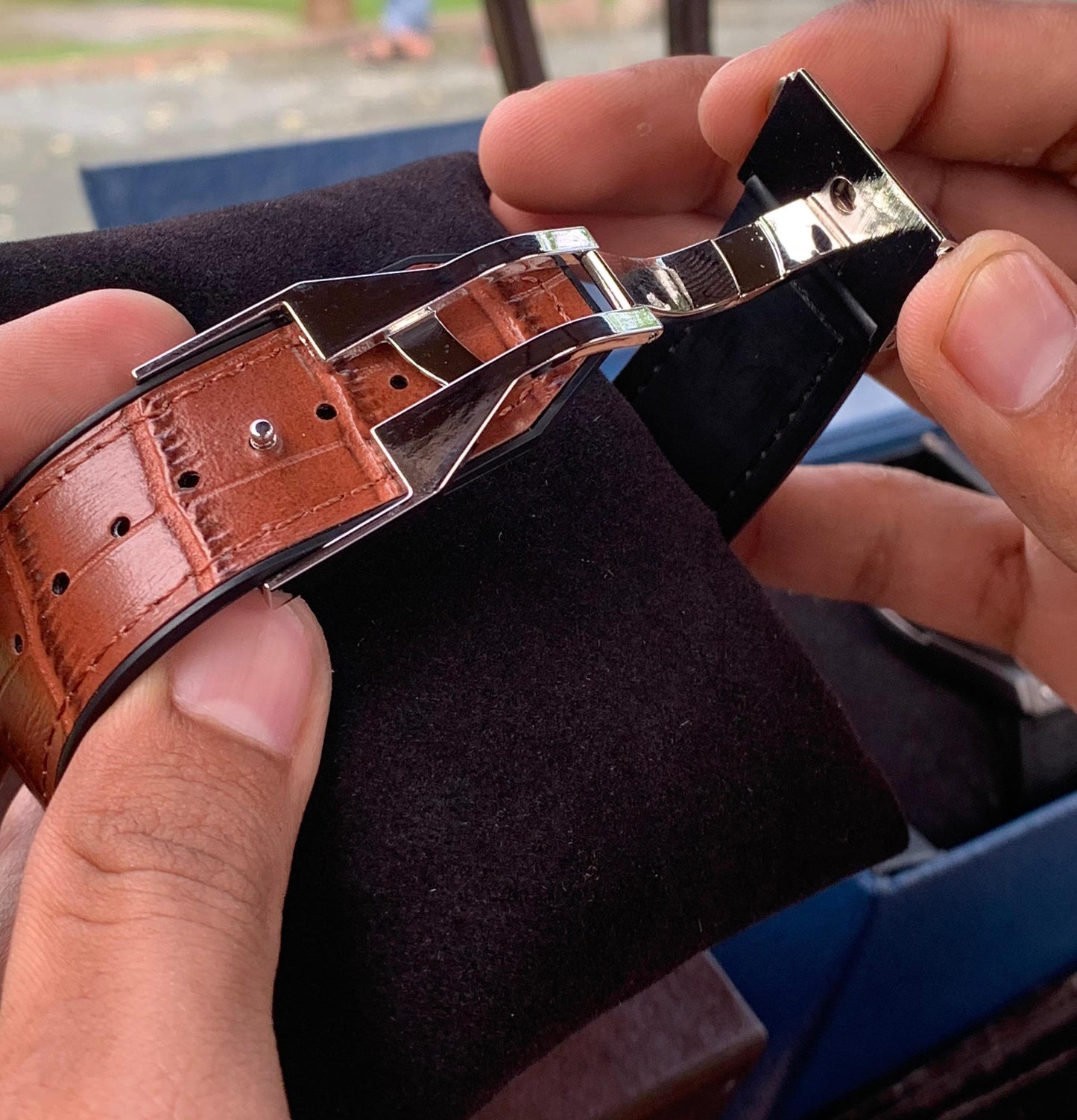 Timeless Warmth: Brown Hublot Classic Fusion
