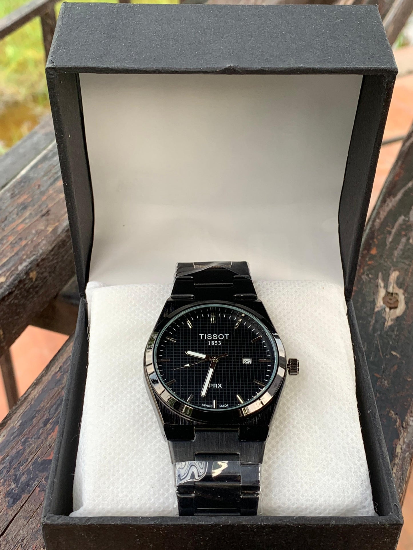 Stealth Elegance: Full Black TISSOT