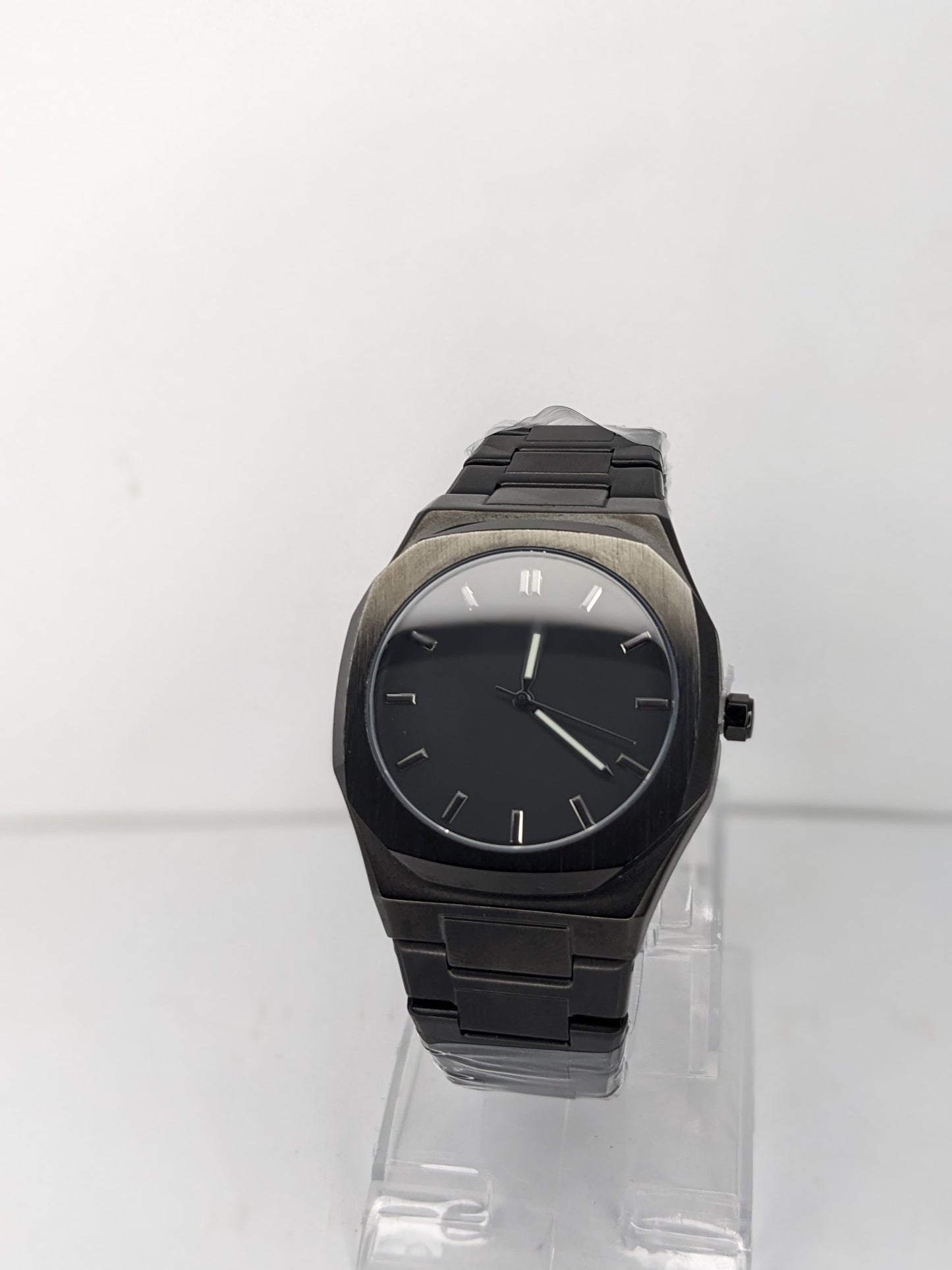 Black Aura – Men’s Signature Matte Black Stainless Steel Watch